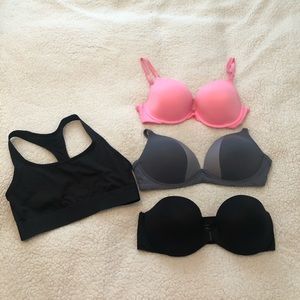 Victors Secret Bras and Sport Bra Bundle